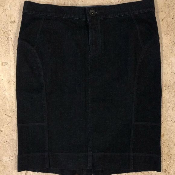 Banana Republic Heritage Denim Pencil Skirt Size 28 - Picture 4 of 6